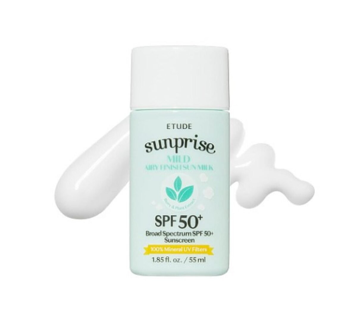 Etude Sunprise Mild Airy Finish Sun Milk 55ml - Image 1