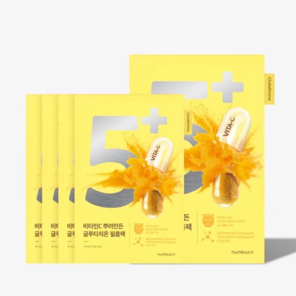 Numbuzin No.5 Vitamin Spotlight Sheet Mask (4 pcs)