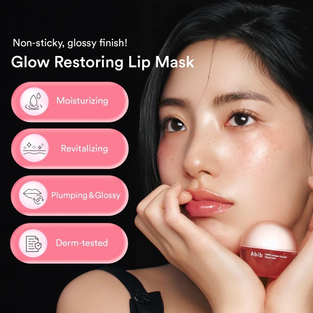 Abib PDRN Collagen Lip Mask Glazed Jelly - Image 2