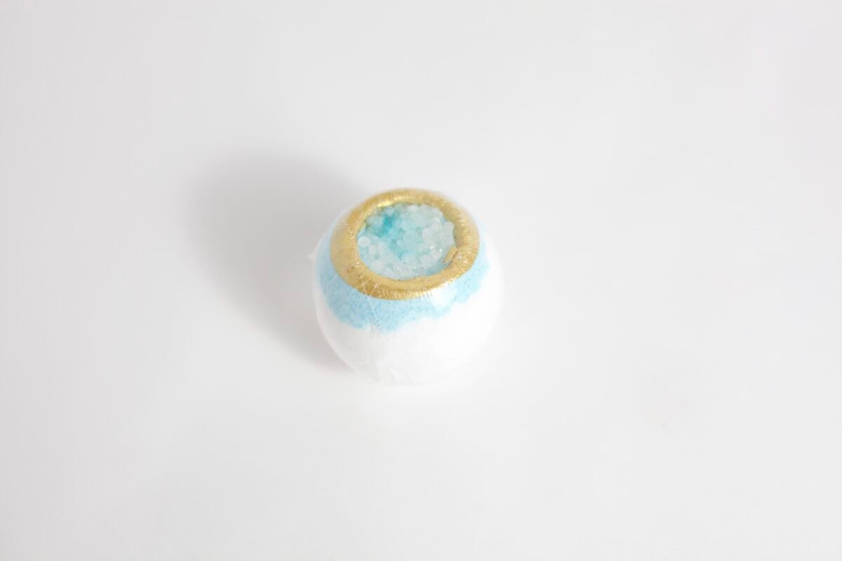 Salt bathbomb blue - Image 1
