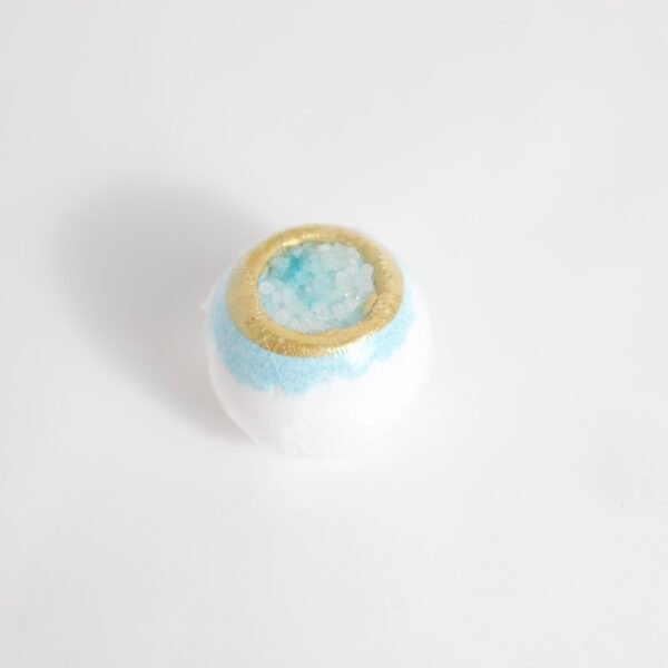 Salt bathbomb blue