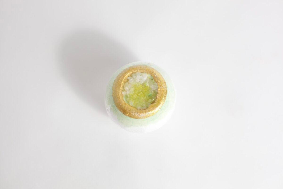Salt bathbomb green - Image 2