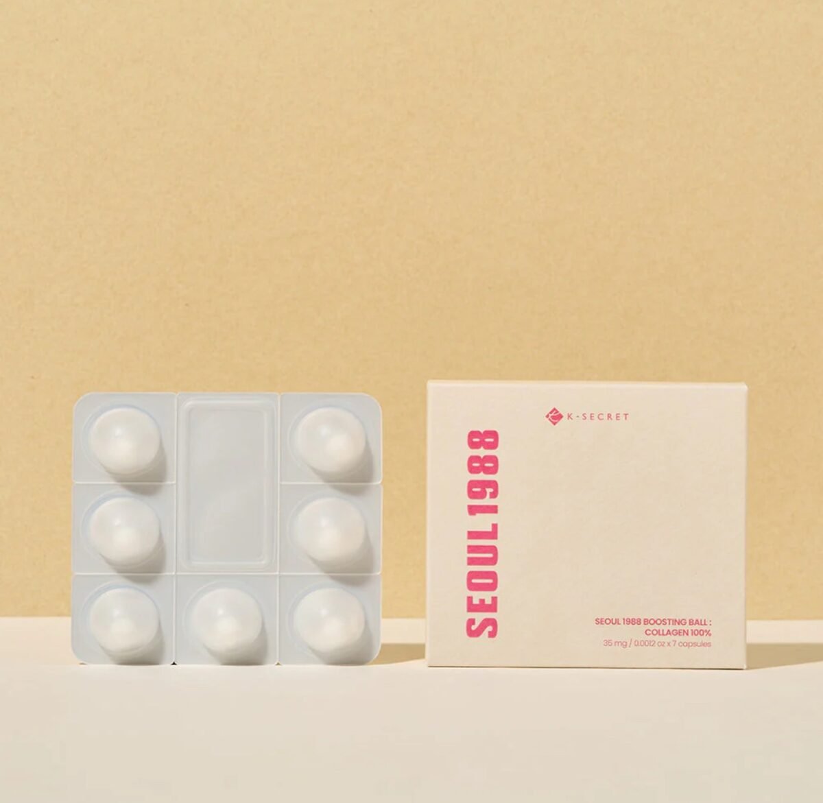 KSECRET SEOUL 1988 BOOSTING BALL : COLLAGEN 100% - Image 1