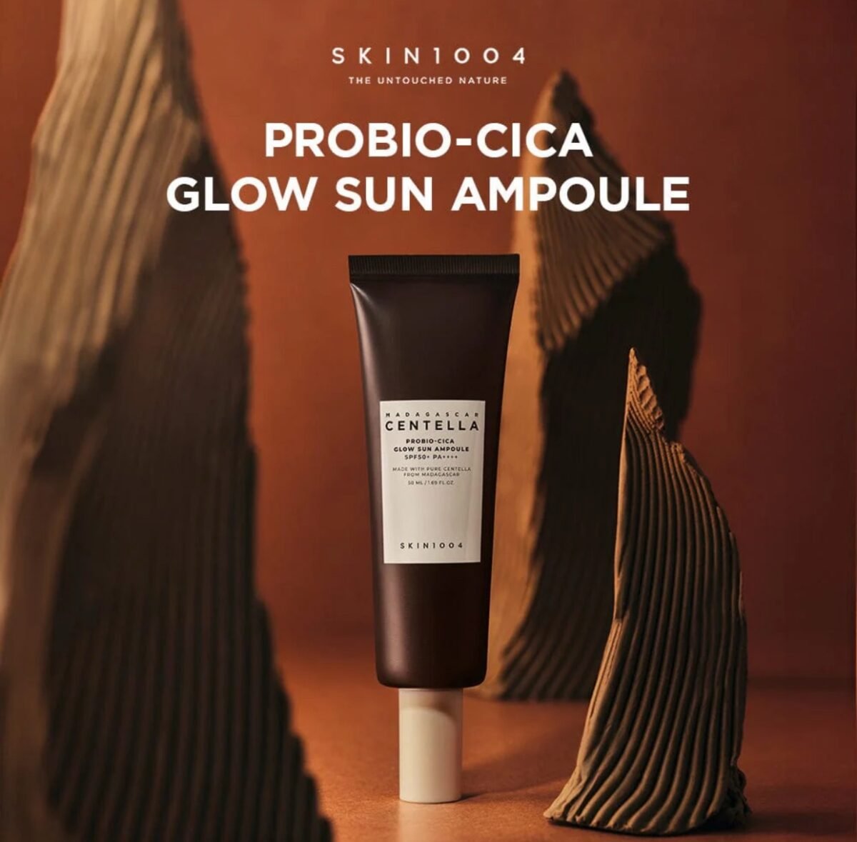 Skin1004 Madagascar Centella Probio-cica Glow Sun Ampoule 50ml - Image 2