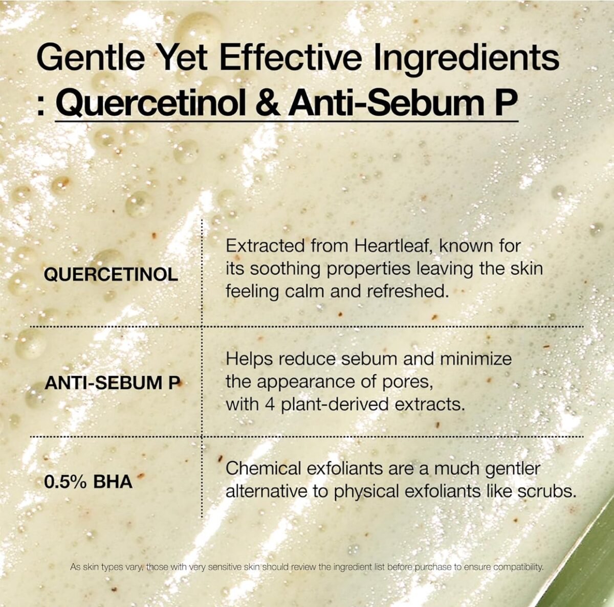 Anua Heartleaf Quercetinol Pore Deep Cleansing Foam 150ml - Image 3