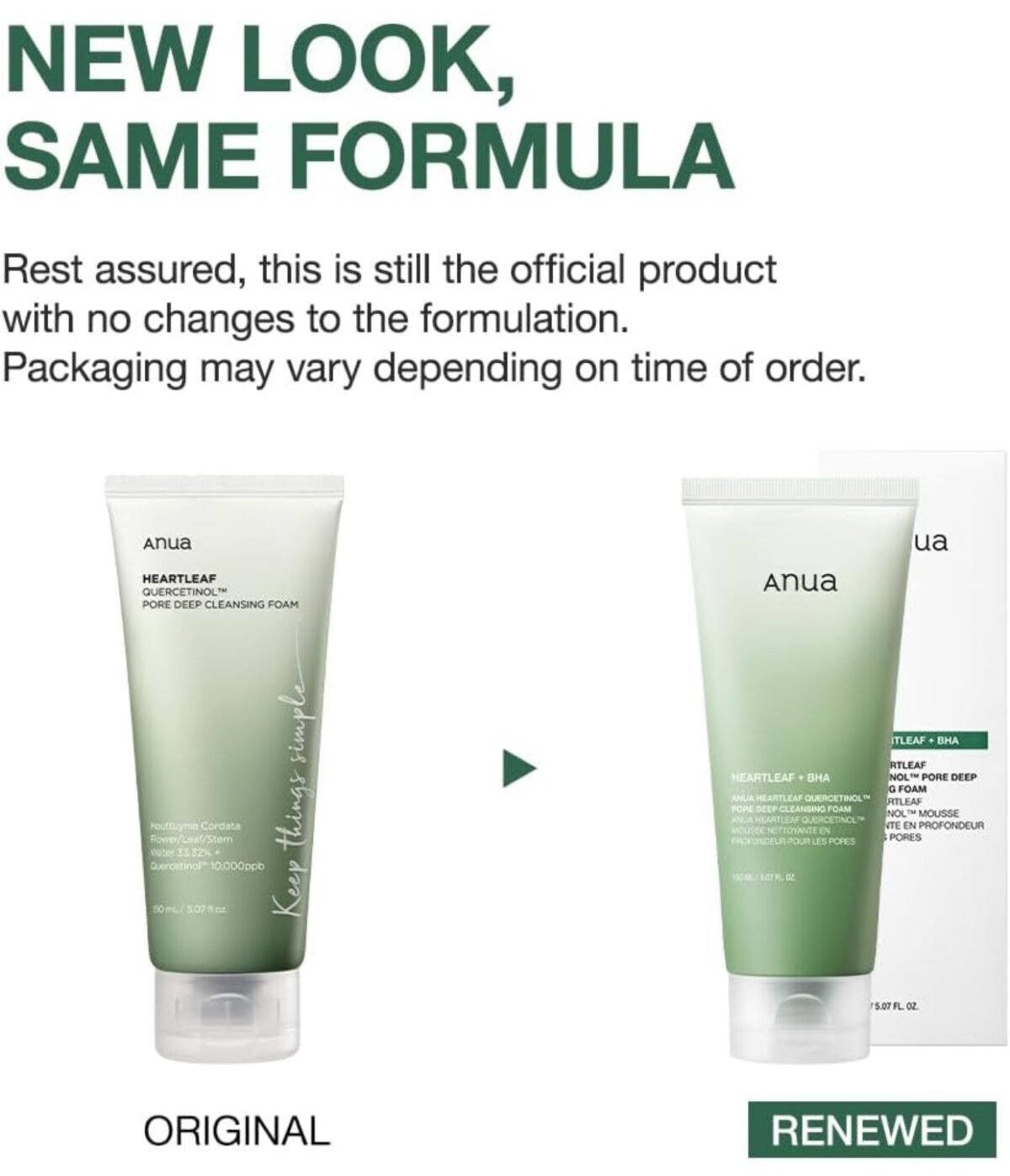 Anua Heartleaf Quercetinol Pore Deep Cleansing Foam 150ml - Image 5
