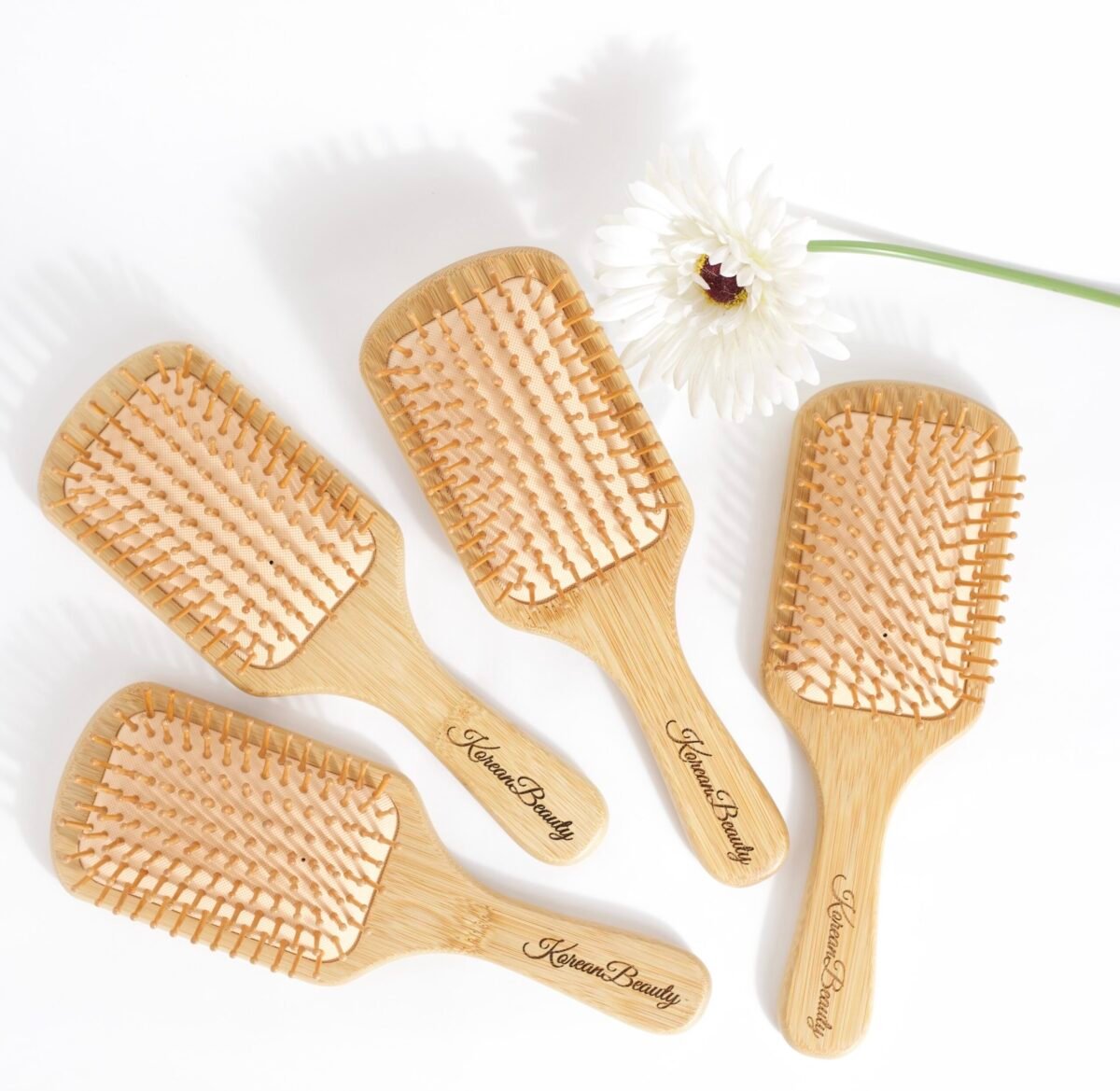 Shiny Bamboo Comb مشط البامبو الطبيعي - Image 3