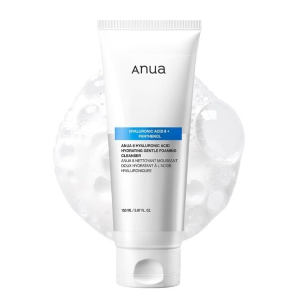 Anua 8 Hyaluronic Acid Hydrating Gentle Foaming Cleanser 150ml