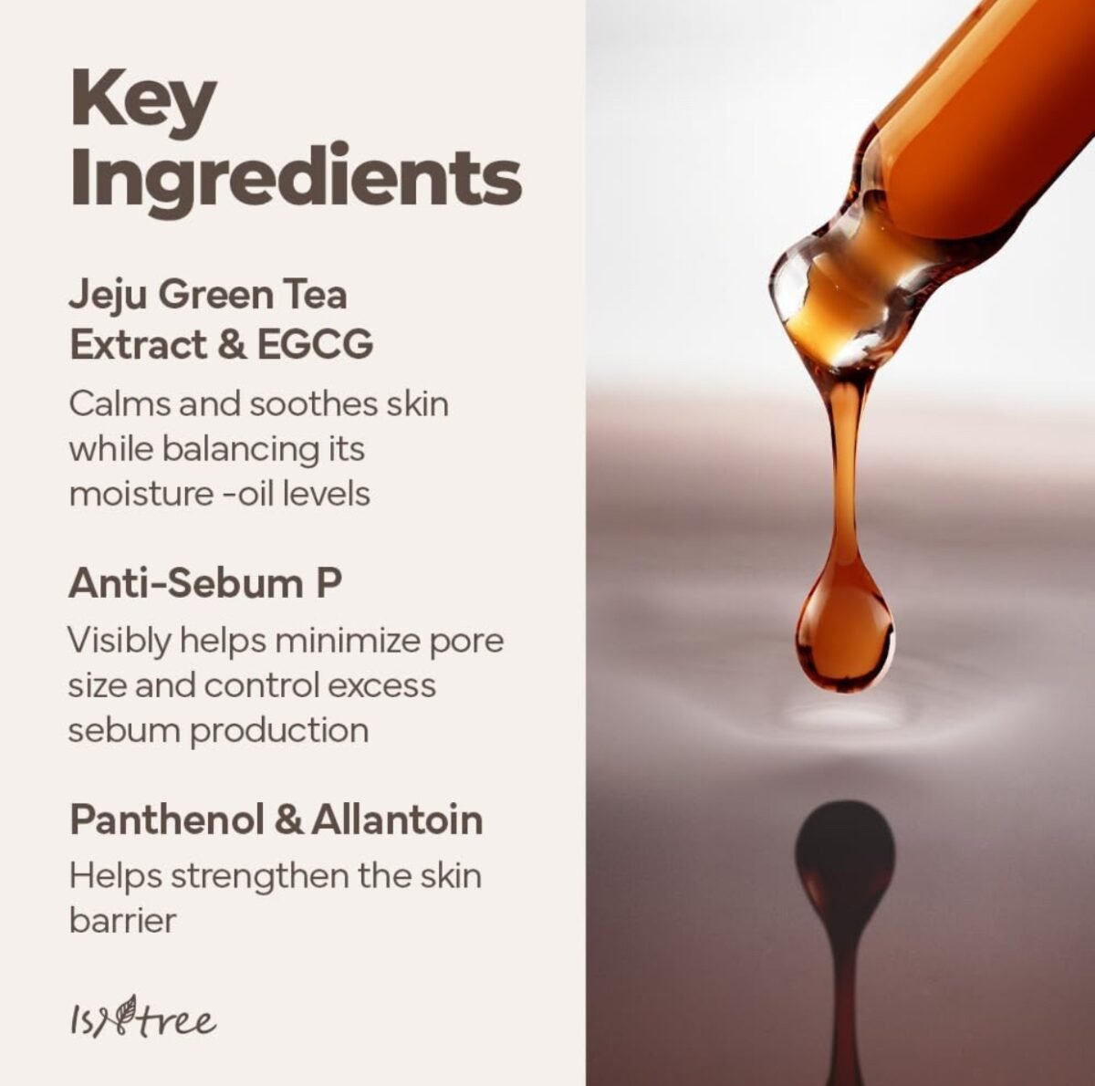 Isntree Green Tea Fresh Serum 50ml - Image 4