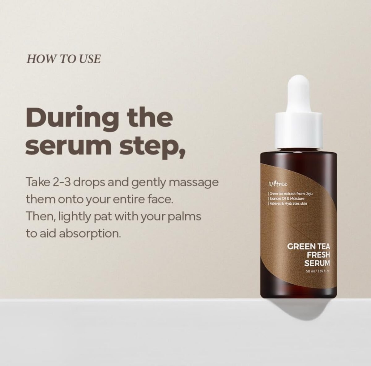 Isntree Green Tea Fresh Serum 50ml - Image 6