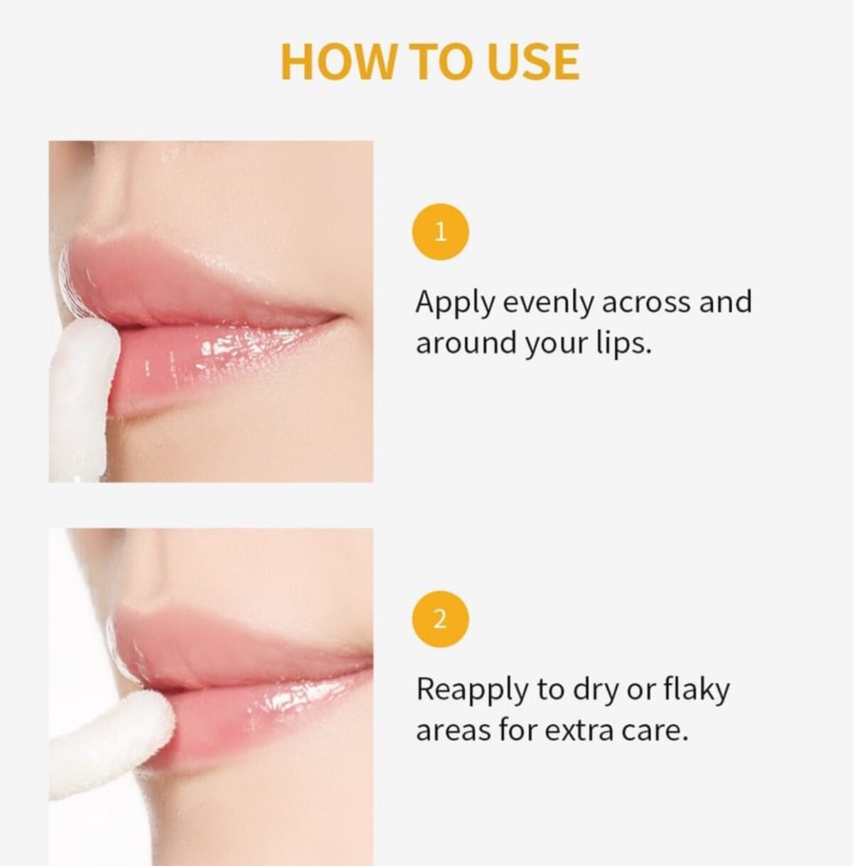 Apieu Honey & Milk Lip Oil (peach) - Image 3