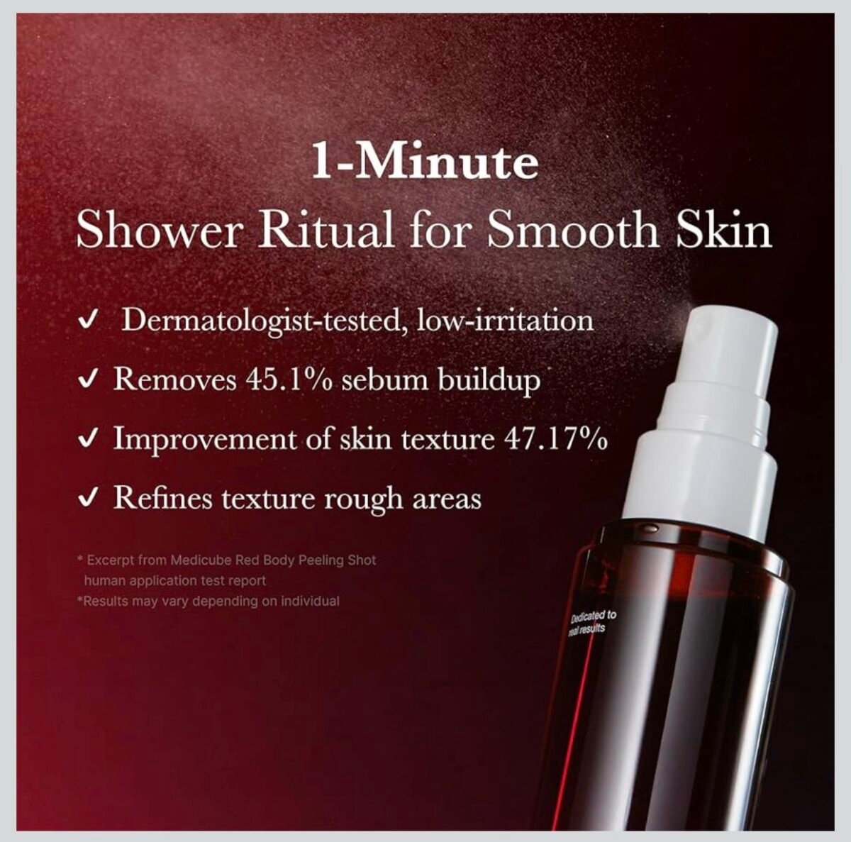 Medicube Red Acne Body Peeling Shot 2.0 110g - Image 6
