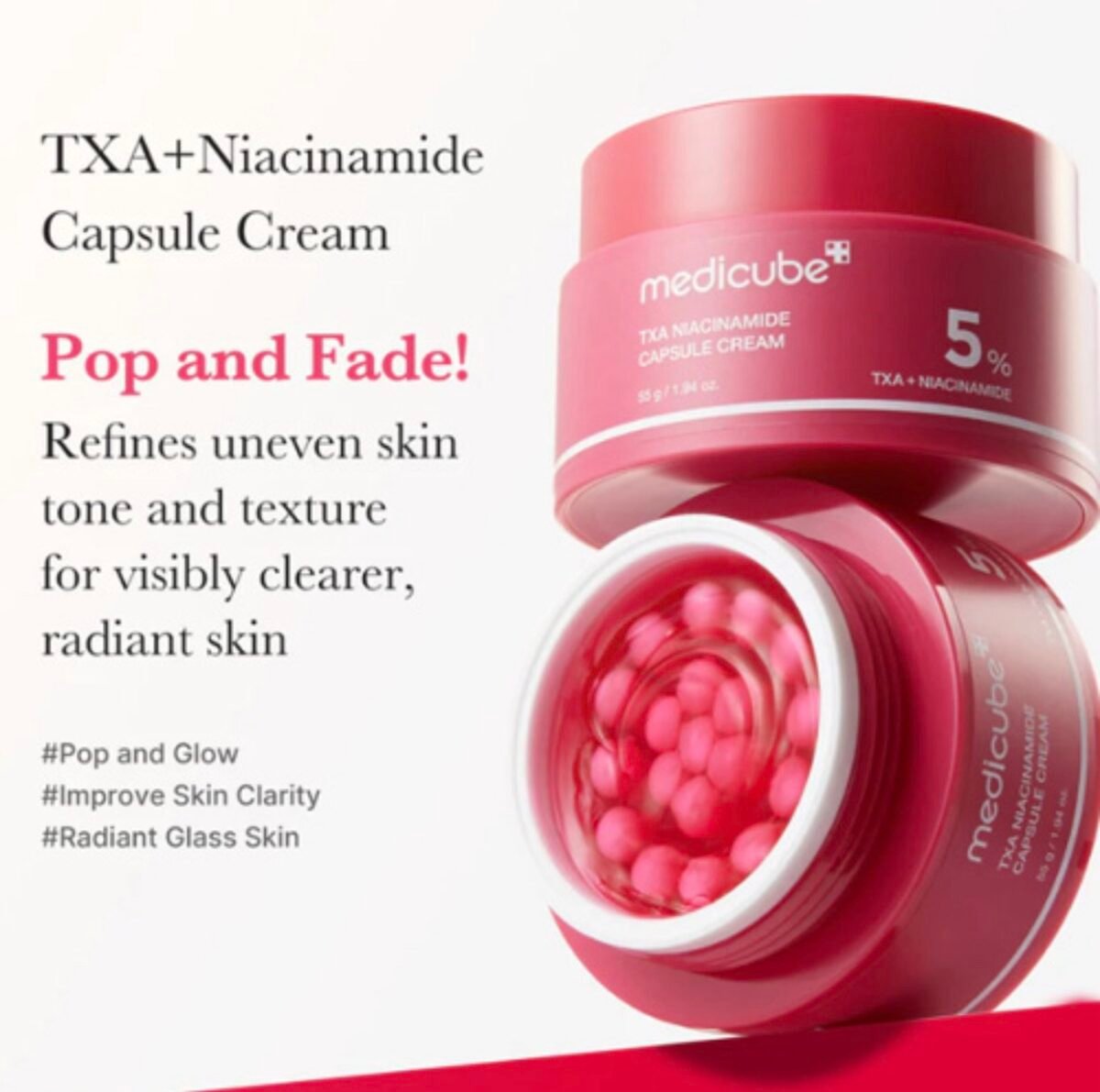 Medicube TXA Niacinamide Capsule Cream 55g - Image 3