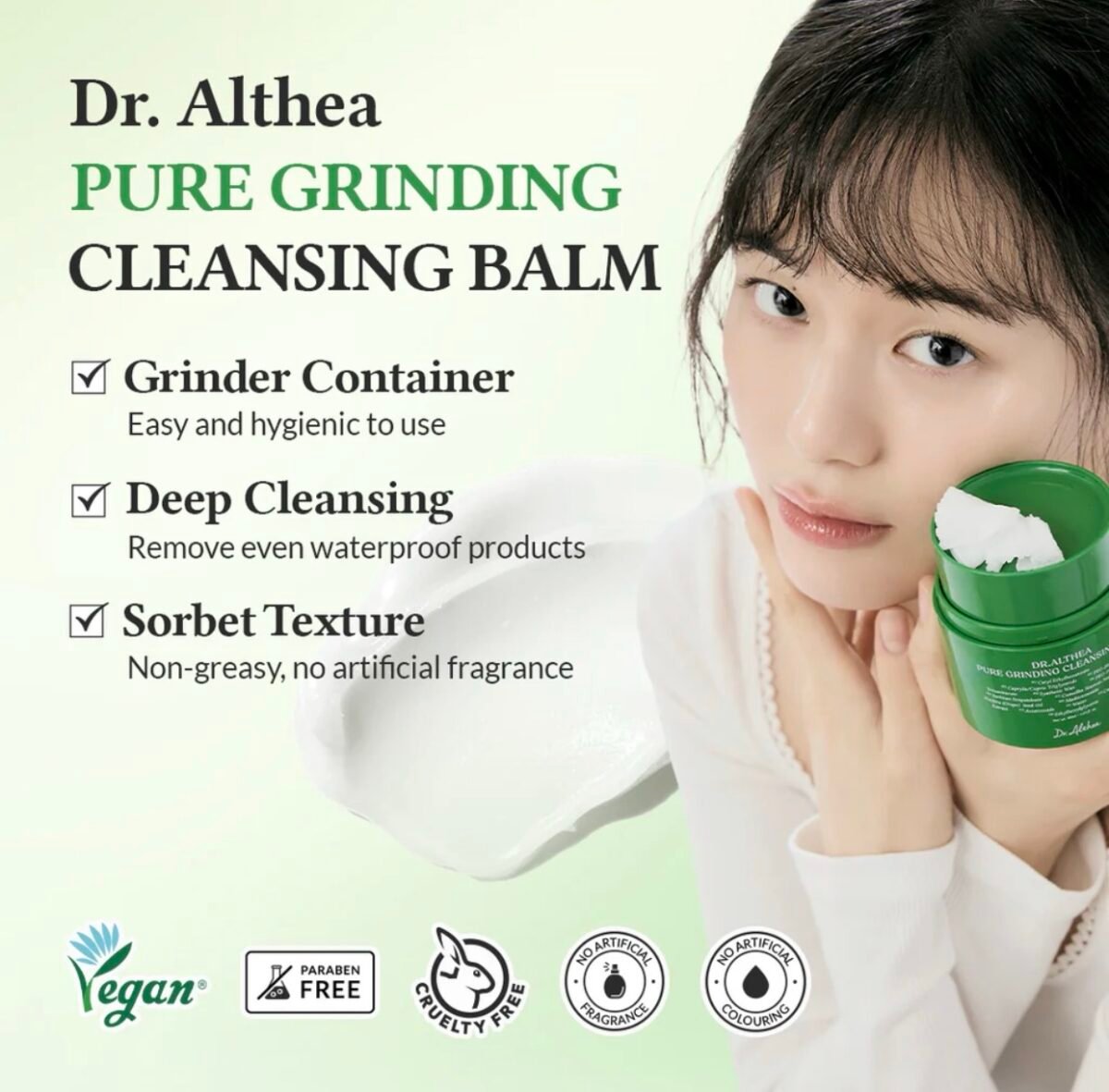 Dr.althea Pure Grinding Cleansing Balm 50ml - Image 2