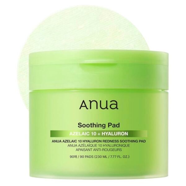 Anua Azelaic Acid 10 Hyaluron Redness Soothing Pad (90ea)