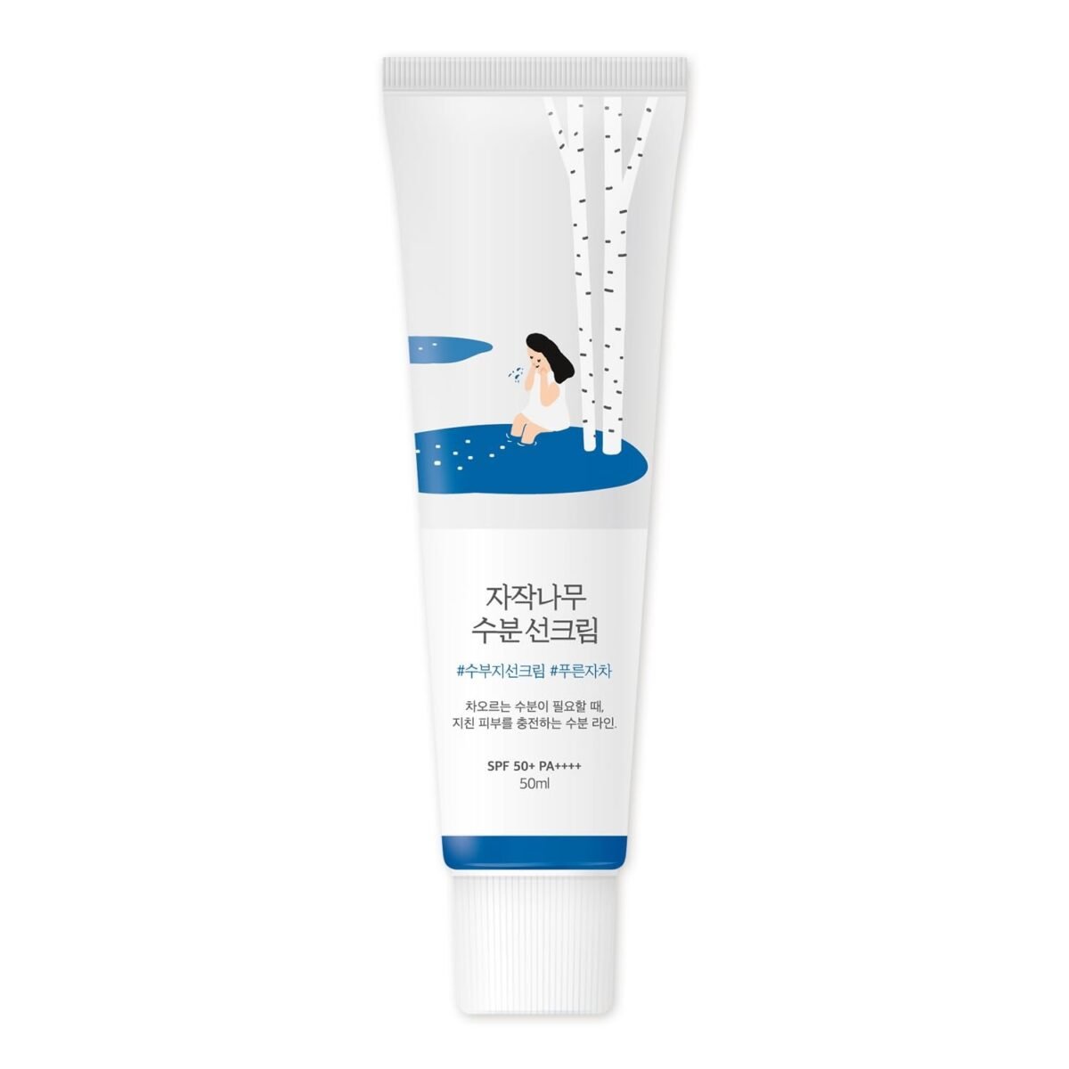 Round lab Birch Juice Moisturizing Sun Cream 50ml - Image 1