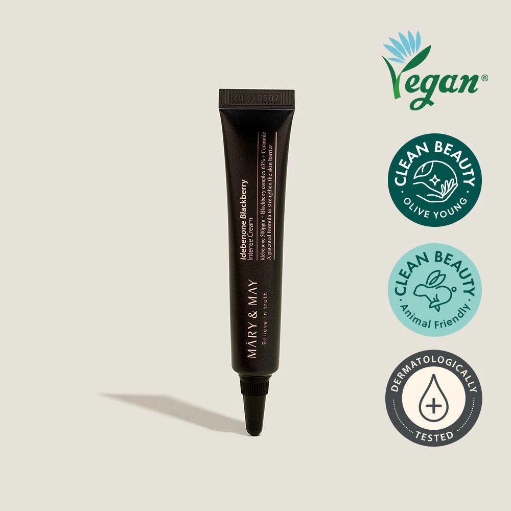 img_5665 Mary & May Idebenone + Blackberry Complex Intensive Total Care Cream 12g (mini) - Image 1