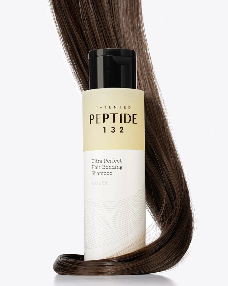 img_7132 COSRX PEPTIDE-132 Ultra Perfect Hair Bonding Shampoo 200ml شامبو كوزركس ببتيد 132 فائق الفعالية لتقوية روابط الشعر - Image 1