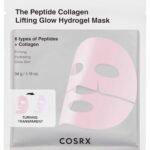 COSRX The Peptide Collagen Lifting Glow Hydrogel Mask (1pc) قناع هيدروجيل لشد البشرة ومنحها إشراقة بفضل الكولاجين والببتيد