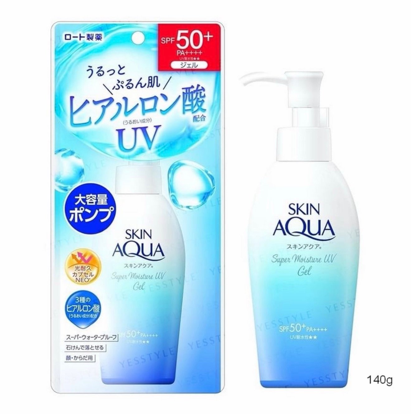 screenshot-919 Rohto mentholatum Skin Aqua Super Moisture UV Gel SPF50+ PA++++ 140g - Image 1