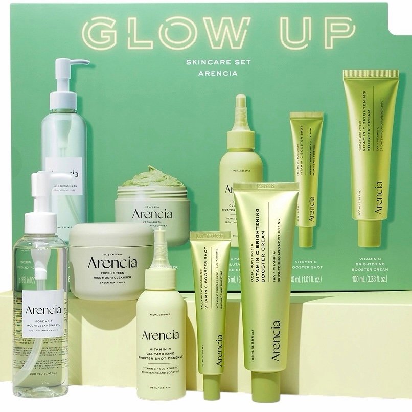photoroom_20260517_014555 Arencia Vitamin Booster Brightening & Pore Perfecting Box علبة أرينسيا لتفتيح البشرة وتصغير المسام مع فيتامينات معززة للبشرة - Image 1