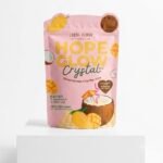 Luna Aura Hope glow crystal mango coconut juice drink مشروب عصير المانجو وجوز الهند الكريستالي المتوهج
